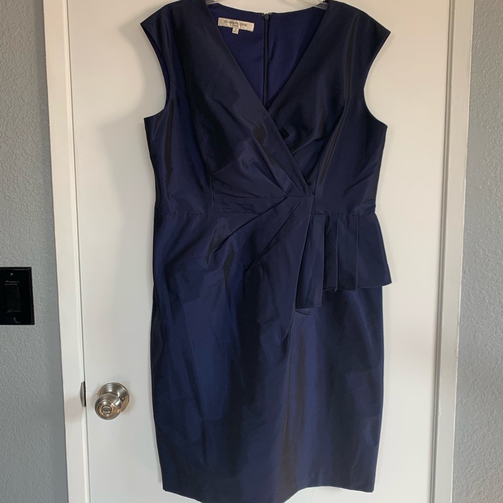Navy blue dress